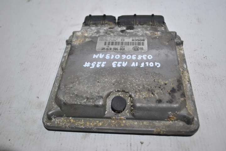 фото №7, Компьютер двигателя vw golf iv 038906019am
