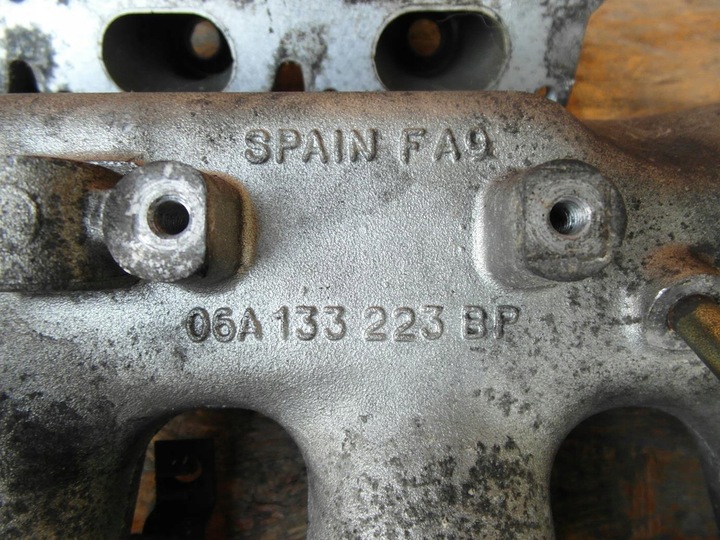 фото №8, Audi tt 8n s3 8l 1.8t 1.8 turbo bam amk apx apy колектор всмоктуючий 06a133223bp