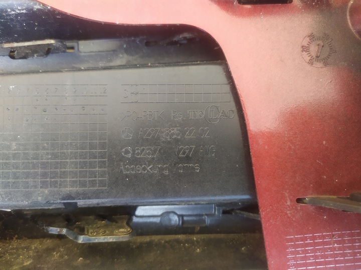 фото №11, Mercedes eqs v297 w297 amg бампер перед переднее a297850002 usa