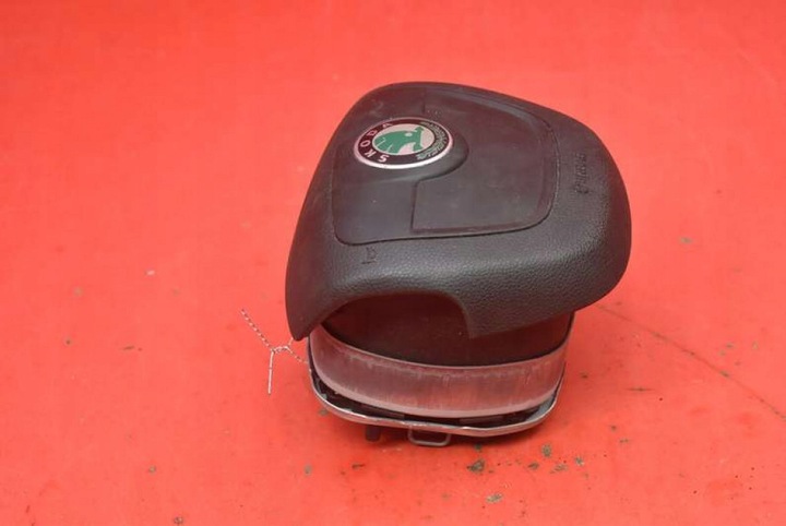 фото №6, Подушка безпеки повітряна подушка водія 5j0880201h skoda fabia 2 ii 07-10