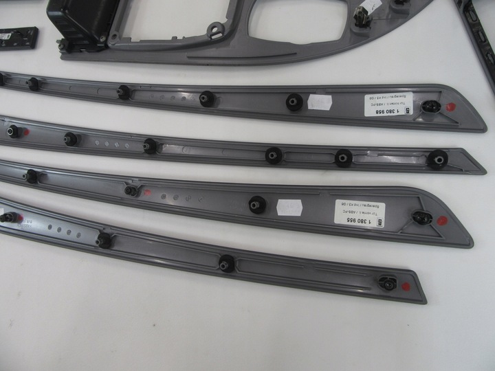 фото №16, Планки na капот декоры bmw 5 e60 e61 рестайлинг lci европа 2007-2010 spacegrau