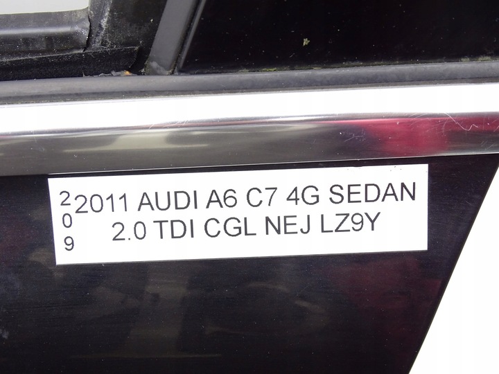 фото №10, Дверь левая левый перед audi a6 c7 4g sedan lz9y