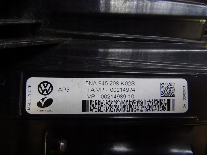 фото №7, Vw tiguan ii 5na лампа задня права зад 5na945208k llu