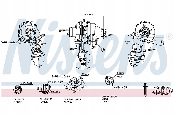 фото №10, Турбонагнетатель nissens 93416 pl dystrybucja