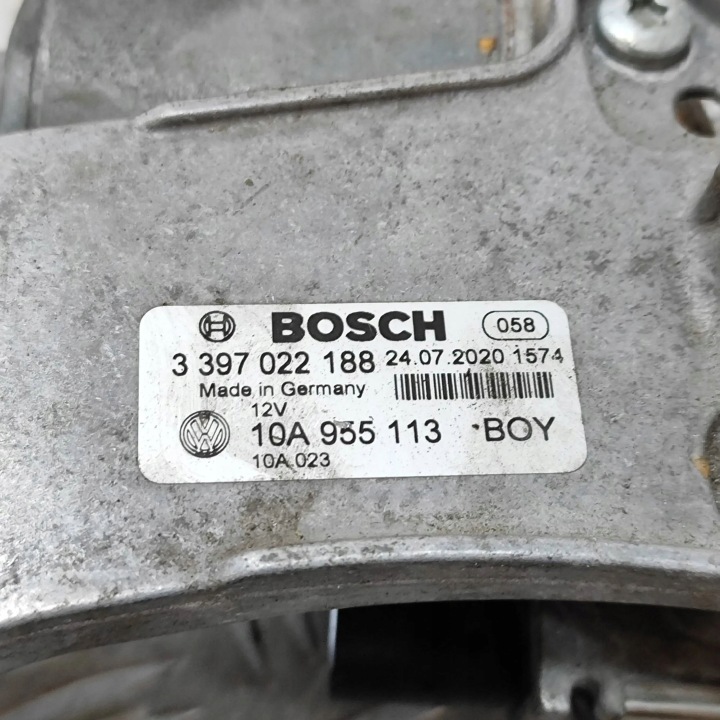 фото №7, Volkswagen id.3 2021 двигунчик двірник скла передній / лобовий