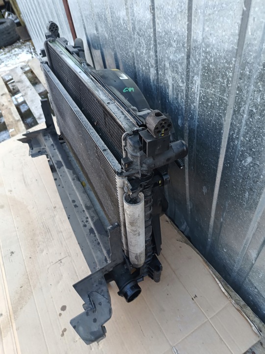 фото №6, Opel mokka i a 1.7 cdti радіаторів води кондиціонера інтеркулер вентилятор