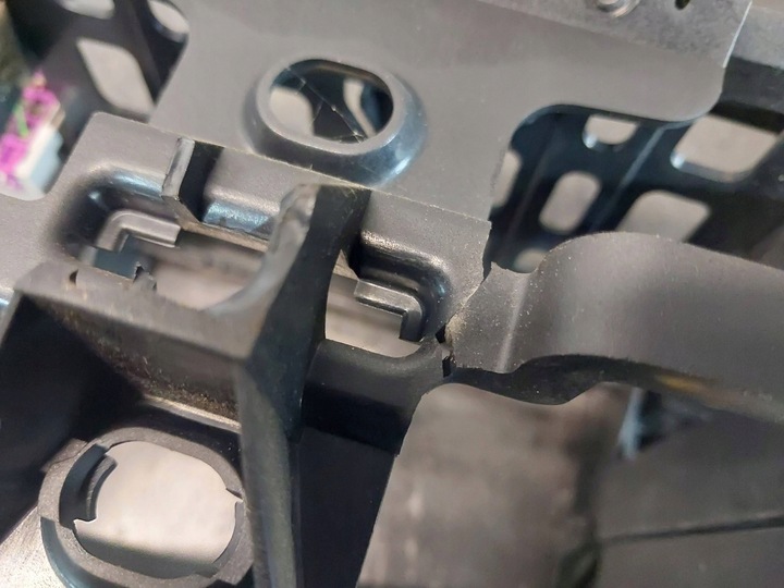 фото №13, Рамка панелі розподільчої радіо volkswagen sharan i рестайлінг 7m3858069f