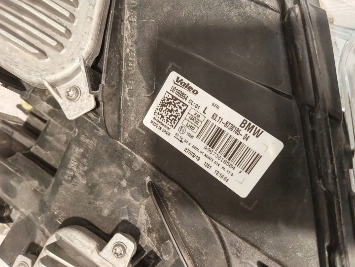 фото №7, Bmw x2 f39 полный led комплект лампа передних 8738185 / 8738186