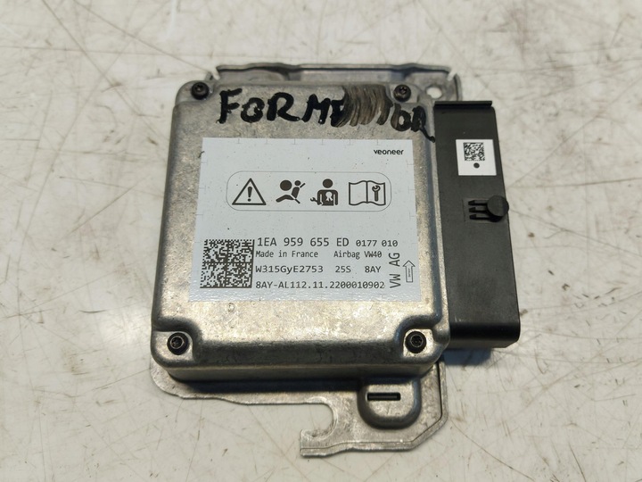 фото №1, Cupra formentor 5ff модуль блок керування подушка безпеки