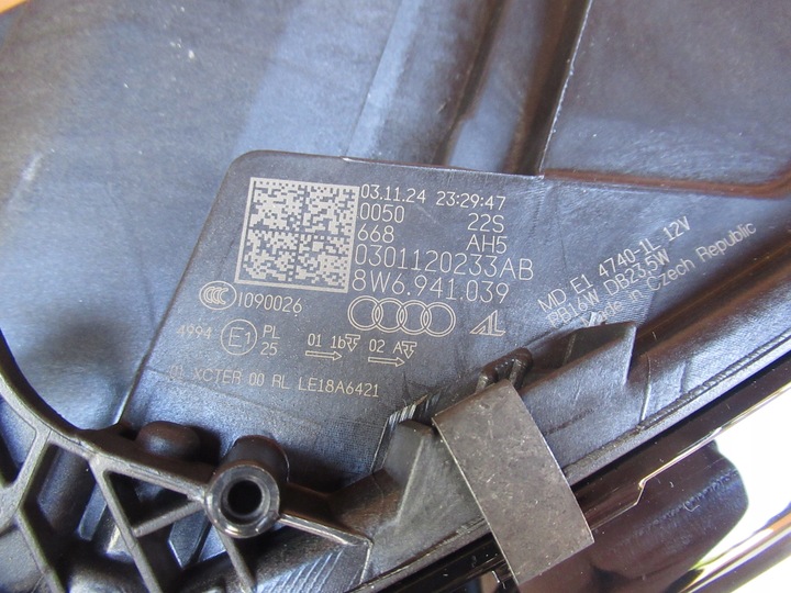 фото №10, Audi a5 s5 8w6 рестайлінг лампа перед ліва matrix повний led 8w6941039