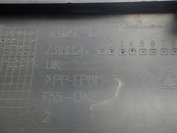 фото №11, Mini f55 спойлер накладка бампера зад 7318826