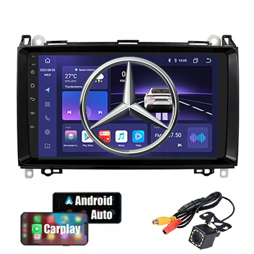 РАДІО RDS GPS ANDROID MERCEDES W169 W906 W639 W245