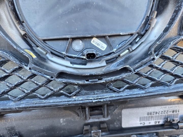 фото №8, Mercedes e клас w213 бампер перед переднє a2138830238 ґрати знак