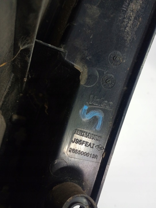 фото №8, Renault scenic iii 09-11 фара правая задняя правое зад 265500013r