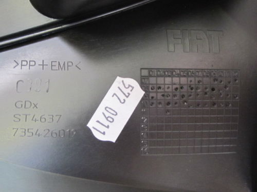 фото №8, Панель під лобовим склом fiat 500 / abarth 2007- версія англійська