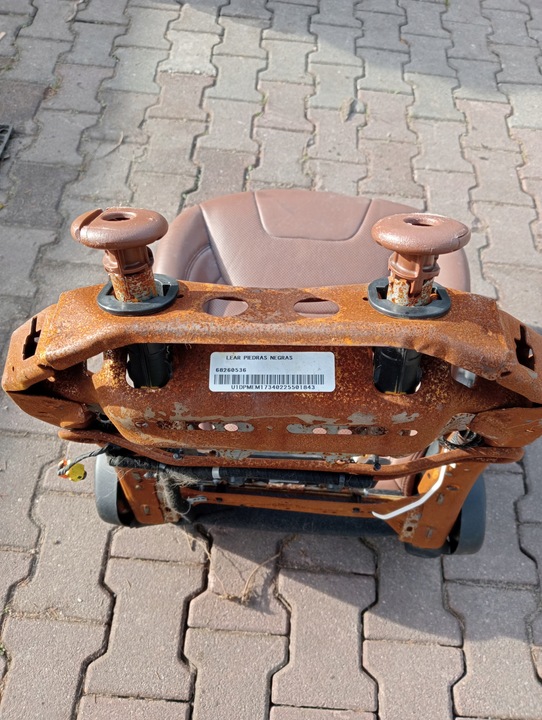 фото №8, Сидіння лівий перед водія jeep cherokee kl 13-20r