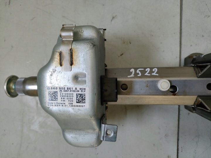 фото №7, Scirocco колонка кермова 5k0905861 європа