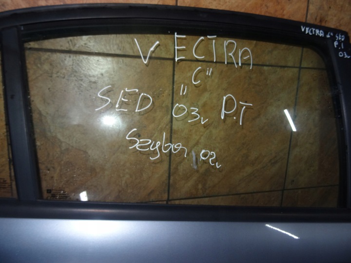 фото №2, Vectra c 1.8b 03' sedan скло двері праві зад