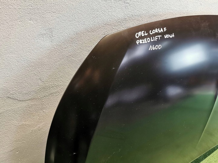 фото №6, Opel corsa f 19- капот кришка двигуна перед нова пряма 9837498080