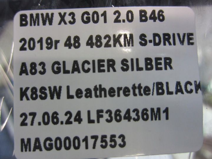 фото №11, Bmw x3 g01 x4 g02 dekor захист консолі середньої 6822047 dąb 51166822047
