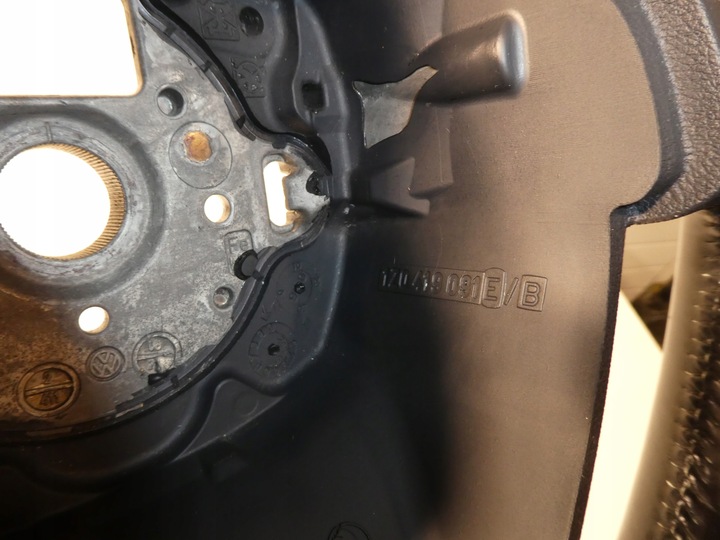 фото №6, Кермо skoda octavia ii 1z0419091e шкіра