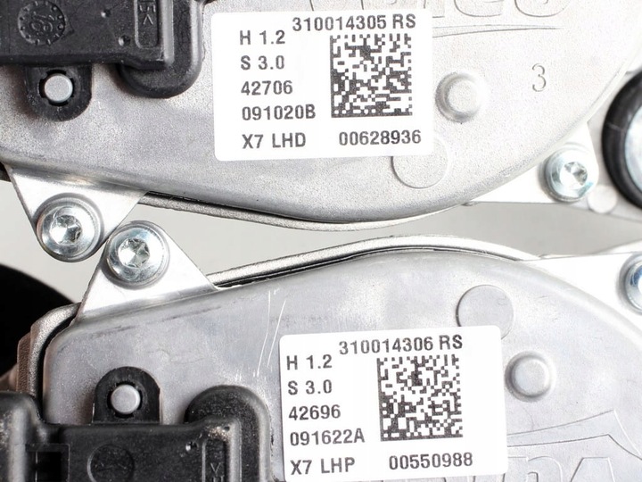 фото №11, Двигун двигунчик двірник перед citroen c5 iii x7 лівий +правий org kpl