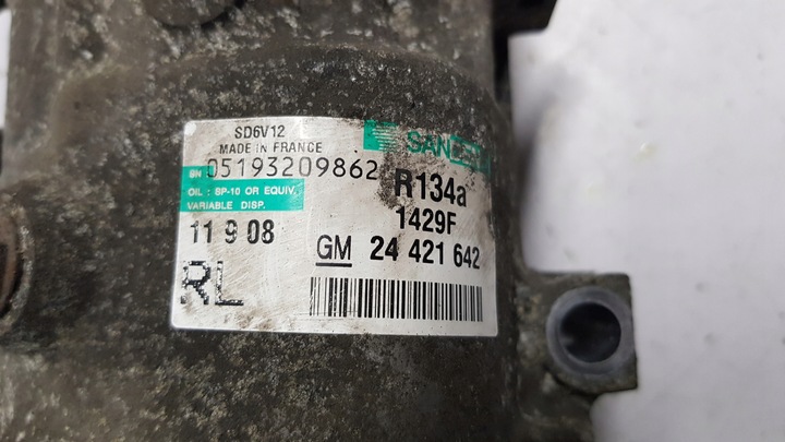 фото №8, Компрессор кондиционера opel meriva a 1.7 cdti