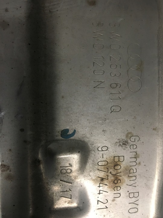 фото №4, Audi a4 a5 выхлоп конечный rs4 rs5 8w0253611q