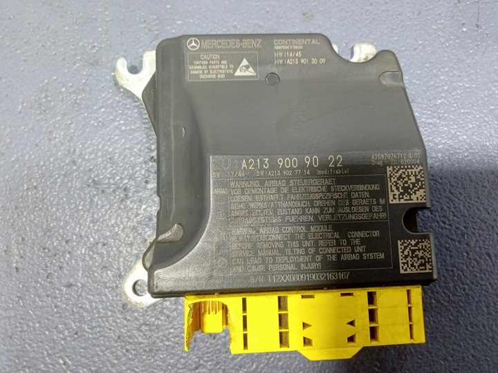 фото №6, Mercedes amg gt w290 x290 w213 модуль датчик подушка безопасности a2139009022