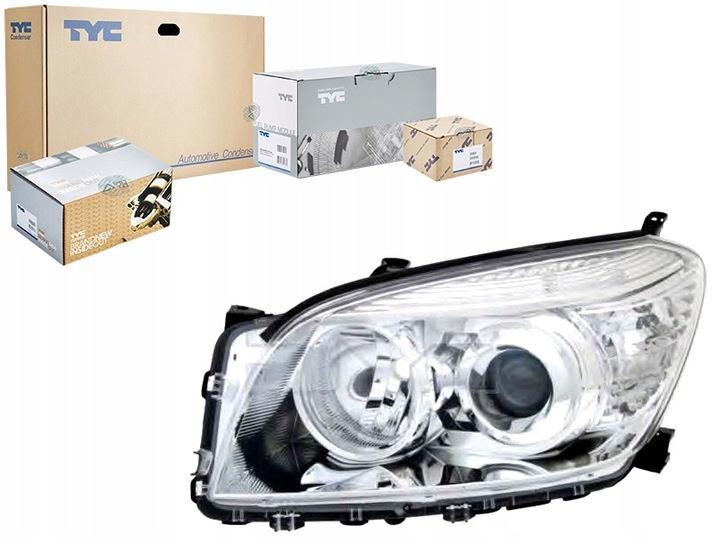 фото №3, Фара лампа левый toyota rav4 xa30 06-09 tyc