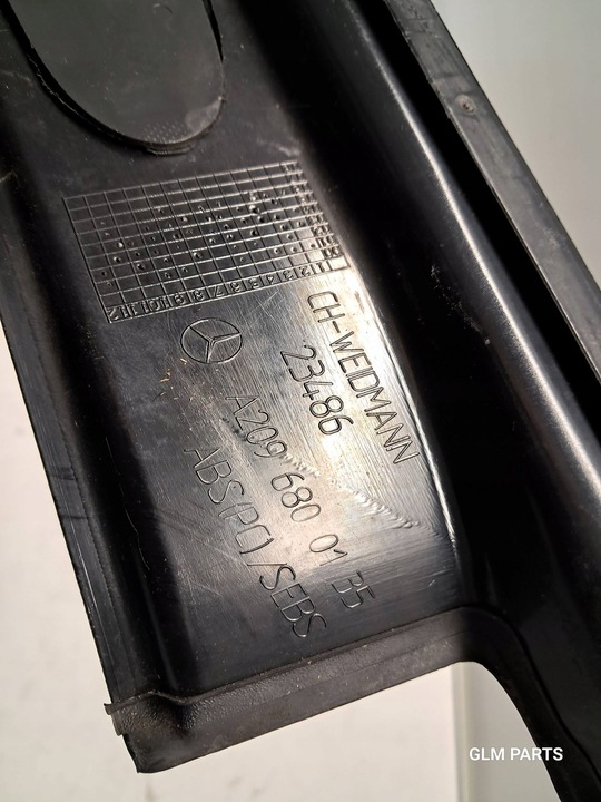 фото №11, Mercedes-benz clk w209 ліва планка накладка na поріг лівий a2096800135