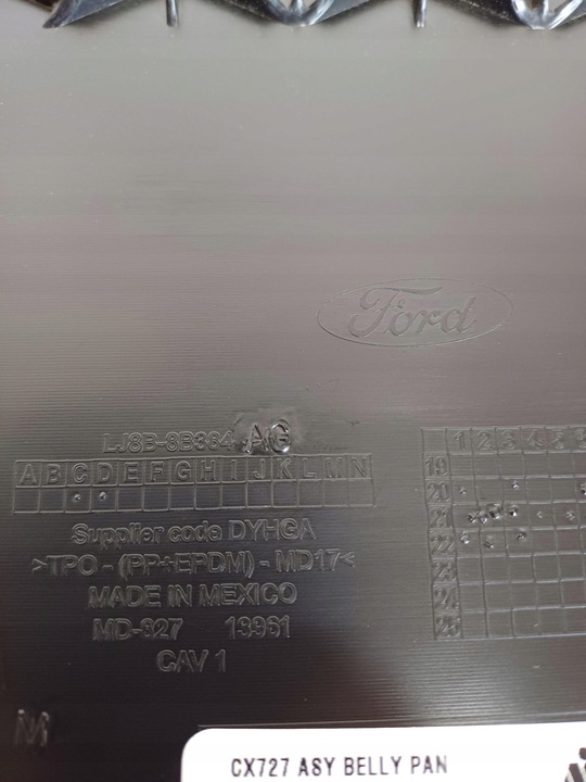 фото №10, Ford mustang mach e защита плита pod бампер перед