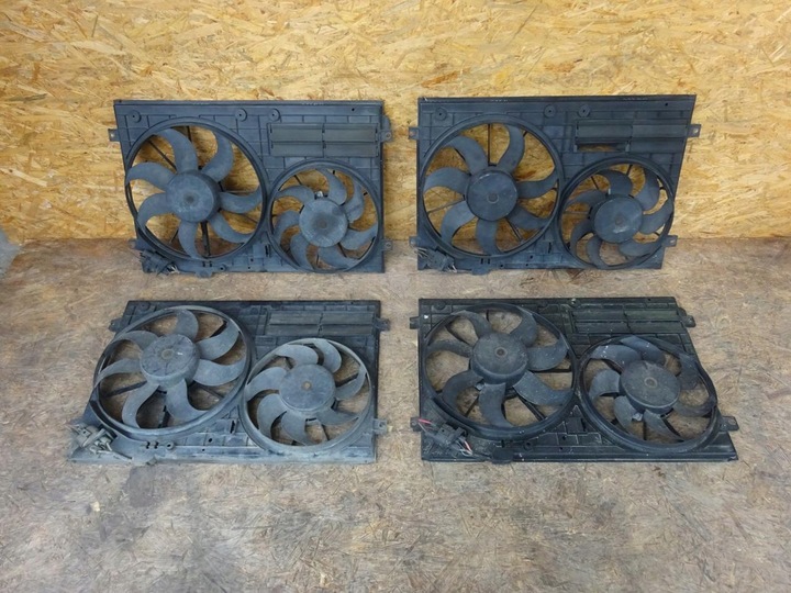 фото №16, A3 8p golf v 2.0 tfsi 3.2 v6 вентилятори радіатор 1k0959455n 1k0959455dh