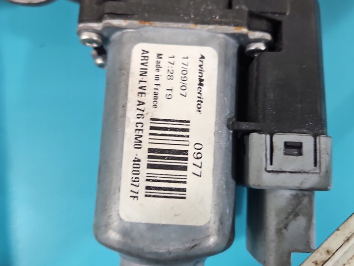 фото №10, Подъемник перед левый peugeot 207 4 2d cabrio 6 pin