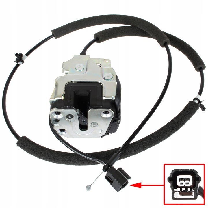 фото №1, Замок двері бокових зсувних праві з трос renault master iii