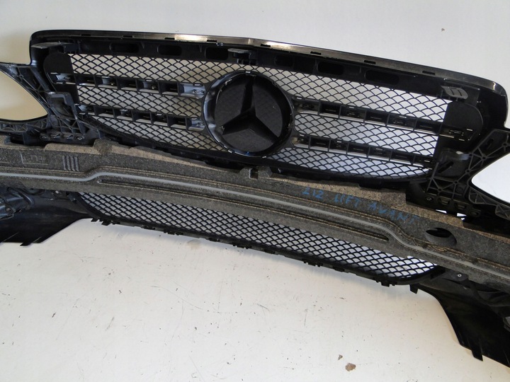 фото №13, Mercedes e класс 212 w212 бампер переднее avantgarde pts рестайлинг 197