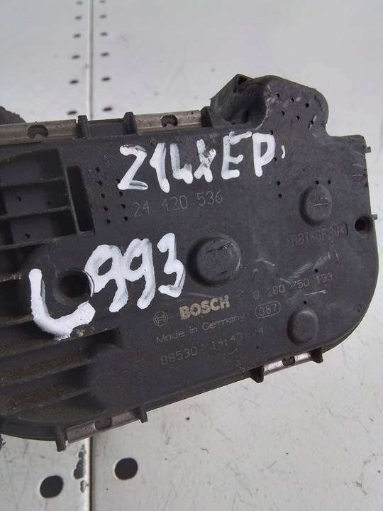 фото №5, L993 дросельна заслінка opel corsa d 1.4 24420536