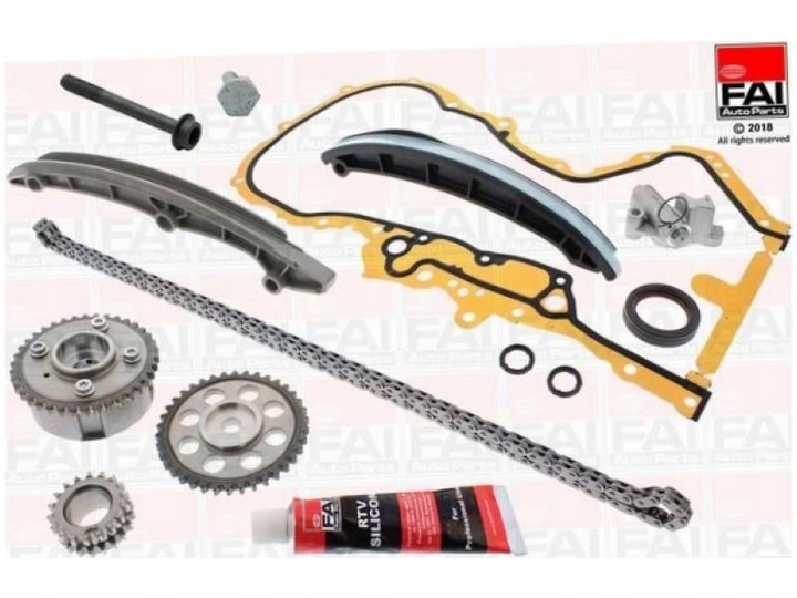 фото №2, Набір ланцюга vw passat b7 1.4 b6 1.4 golf plus 1.4 cc 1.4