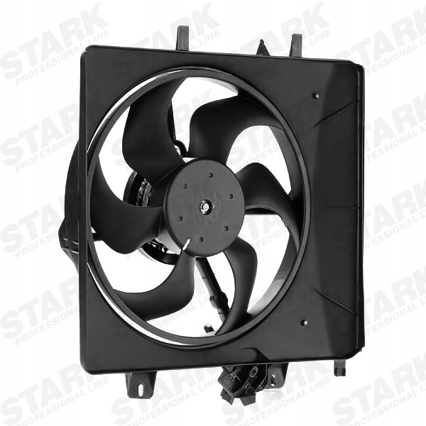 фото №9, Stark skrf-0300094 вентилятор охлаждения радиатора (диффузор) do peugeot 1007 km