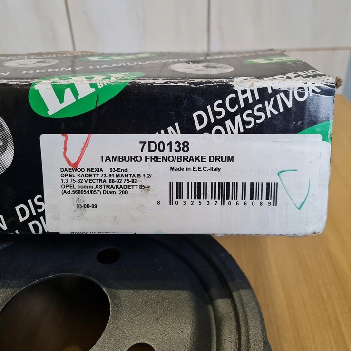 фото №8, Daewoo nexia espero nubira барабан гальмівний 7d0138