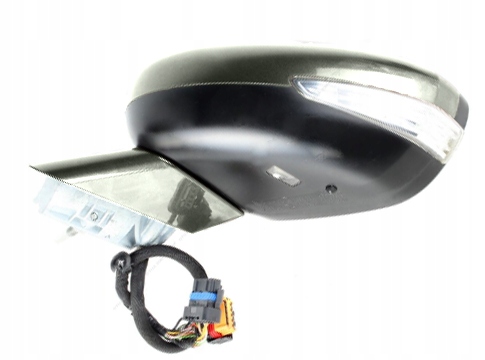 фото №1, Левая зеркало внешние 8154sh 10 pin контактов peugeot 508 10-18r kcj kcjd