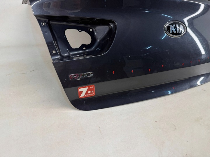 фото №11, Kia rio 3 iii sedan кришка багажника зад задня