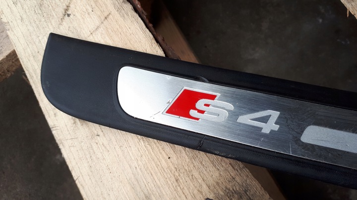 фото №8, S4 b8 a4 планки накладки пороговые перед зад sline
