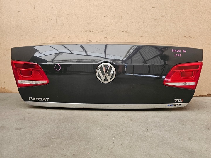 фото №9, Vw passat b7 sedan кришка багажника li7f