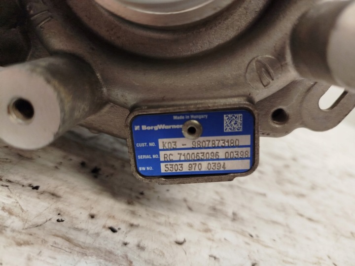 фото №8, Turbosprężarka 9807873180 53039700394 2.0 hdi citroen peugeot