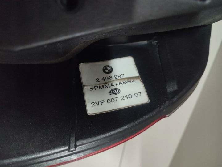 фото №9, Фара левое зад задняя левая bmw 5 e39 sedan европа 2496297