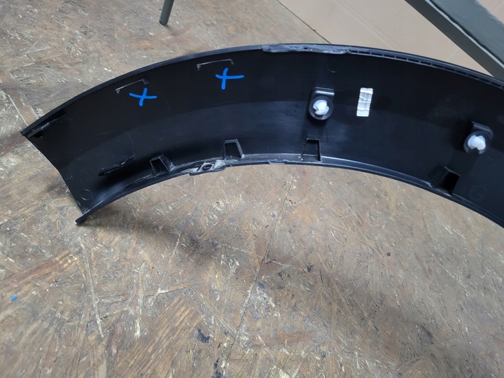 фото №9, Dacia jogger планка na крыло задний зад левая