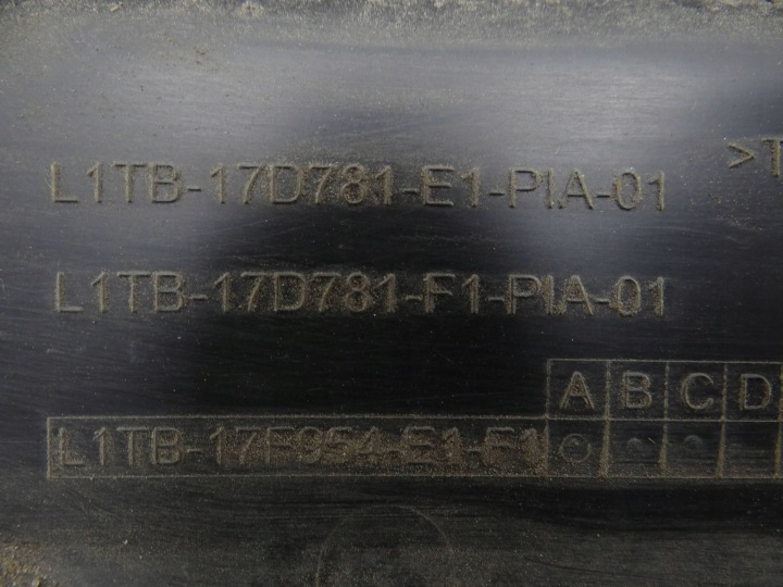 фото №14, Ford puma mk2 спойлер молдинг бампера зад pod pdc l1tb-17d781-e1