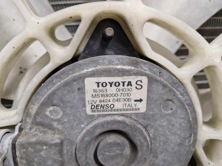 фото №9, Toyota avensis t25 1.8 vvti радиаторов воды вентилятор