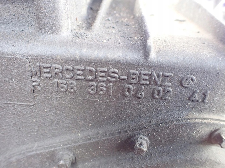 фото №8, Mercedes a-klasa w168 1,7cdi 668940 90km коробка передач коробки передач a1683601900 5b